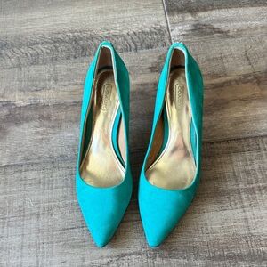 Coach Turquoise Women's Heels